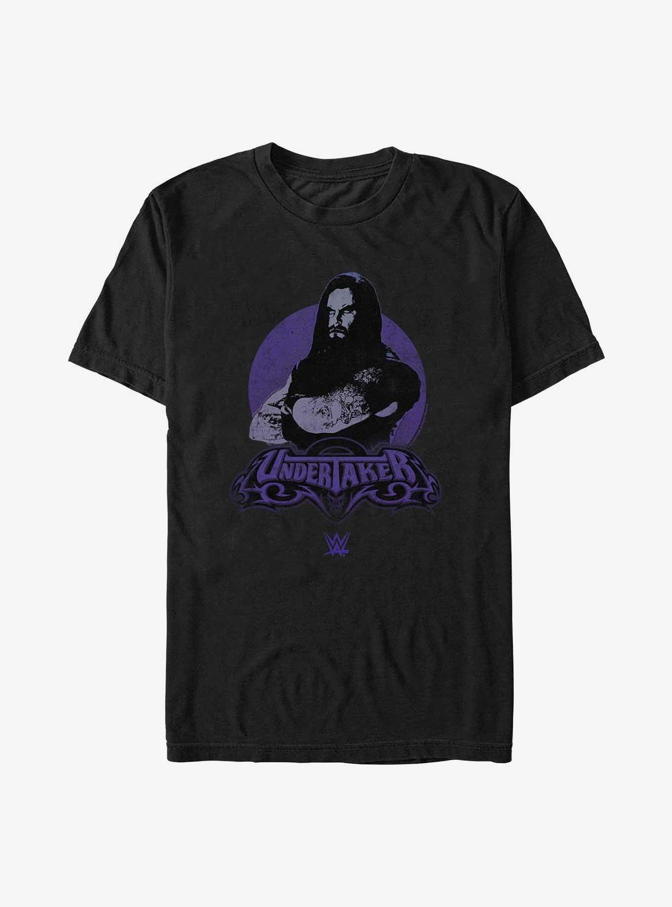 WWE The Undertaker Moon T-Shirt, BLACK, hi-res