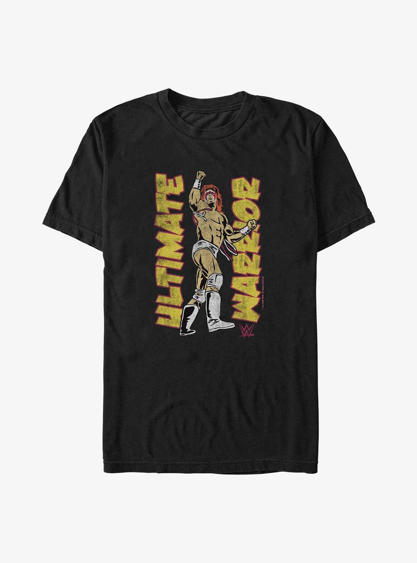 WWE Ultimate Warrior Retro Portrait T-Shirt, , hi-res