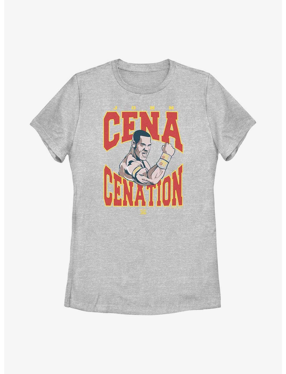 WWE John Cena Cenation Womens T-Shirt, ATH HTR, hi-res