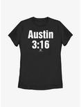 WWE Stone Cold Steve Austin 3:16 Classic Logo Womens T-Shirt, BLACK, hi-res