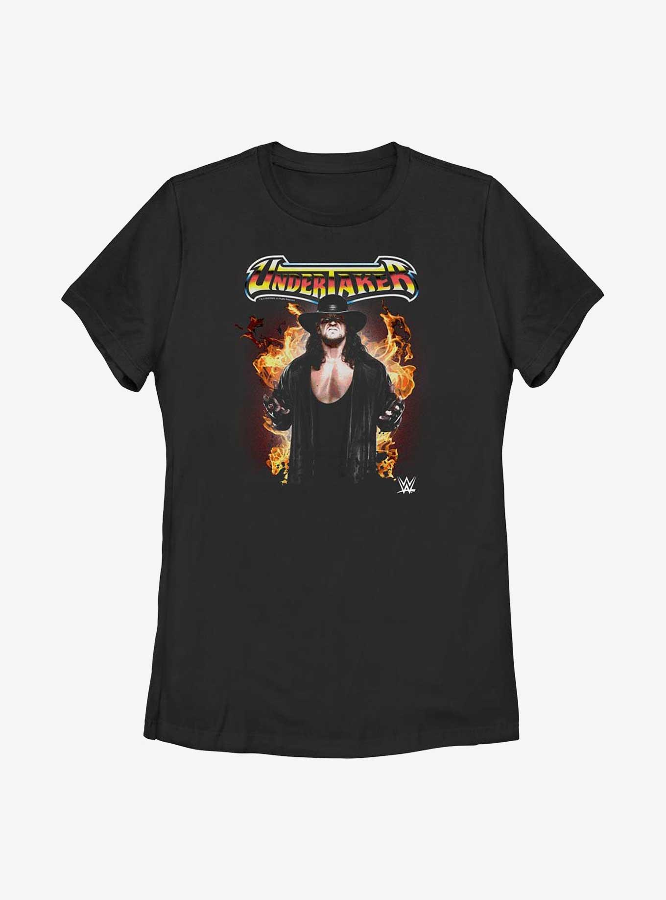 WWE The Undertaker Flames Womens T-Shirt, , hi-res