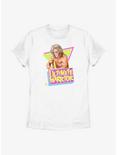 WWE Ultimate Warrior Triangle Icon Womens T-Shirt, WHITE, hi-res