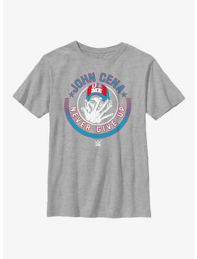 Plus Size WWE John Cena Never Give Up Icon Youth T-Shirt, , hi-res