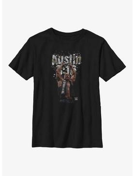 WWE Stone Cold Steve Austin 3:16 Shattered Photo Youth T-Shirt, , hi-res