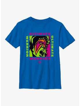 WWE Ultimate Warrior Neon Face  Youth T-Shirt, , hi-res