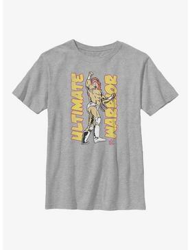 WWE Ultimate Warrior Retro Portrait Youth T-Shirt, , hi-res