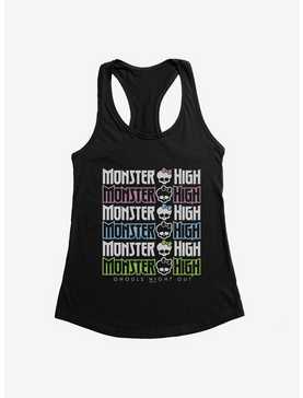 Monster High Ghouls Night Out Womens Tank Top, , hi-res