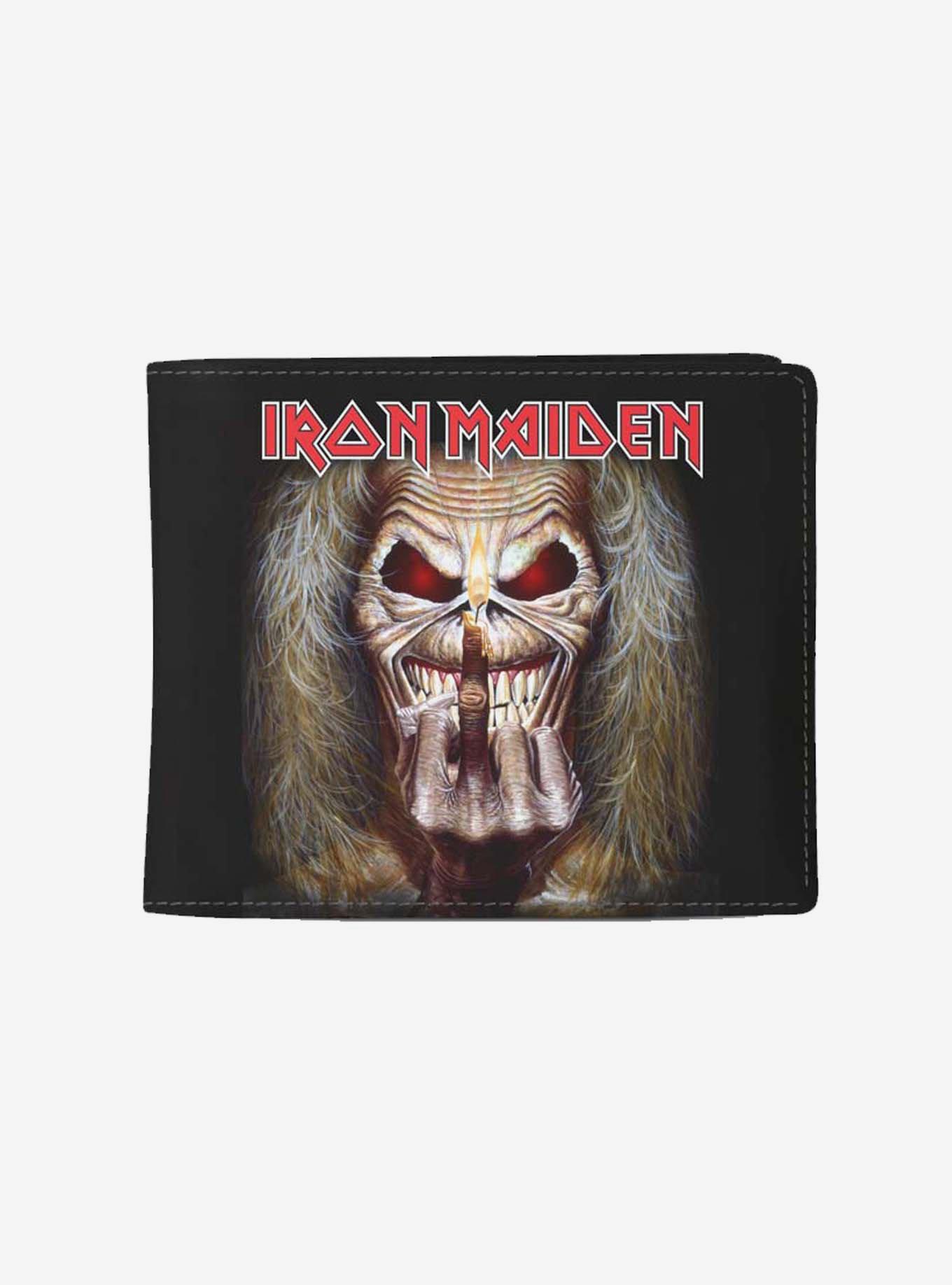 Rocksax Iron Maiden Middle Finger Premium Wallet, , hi-res