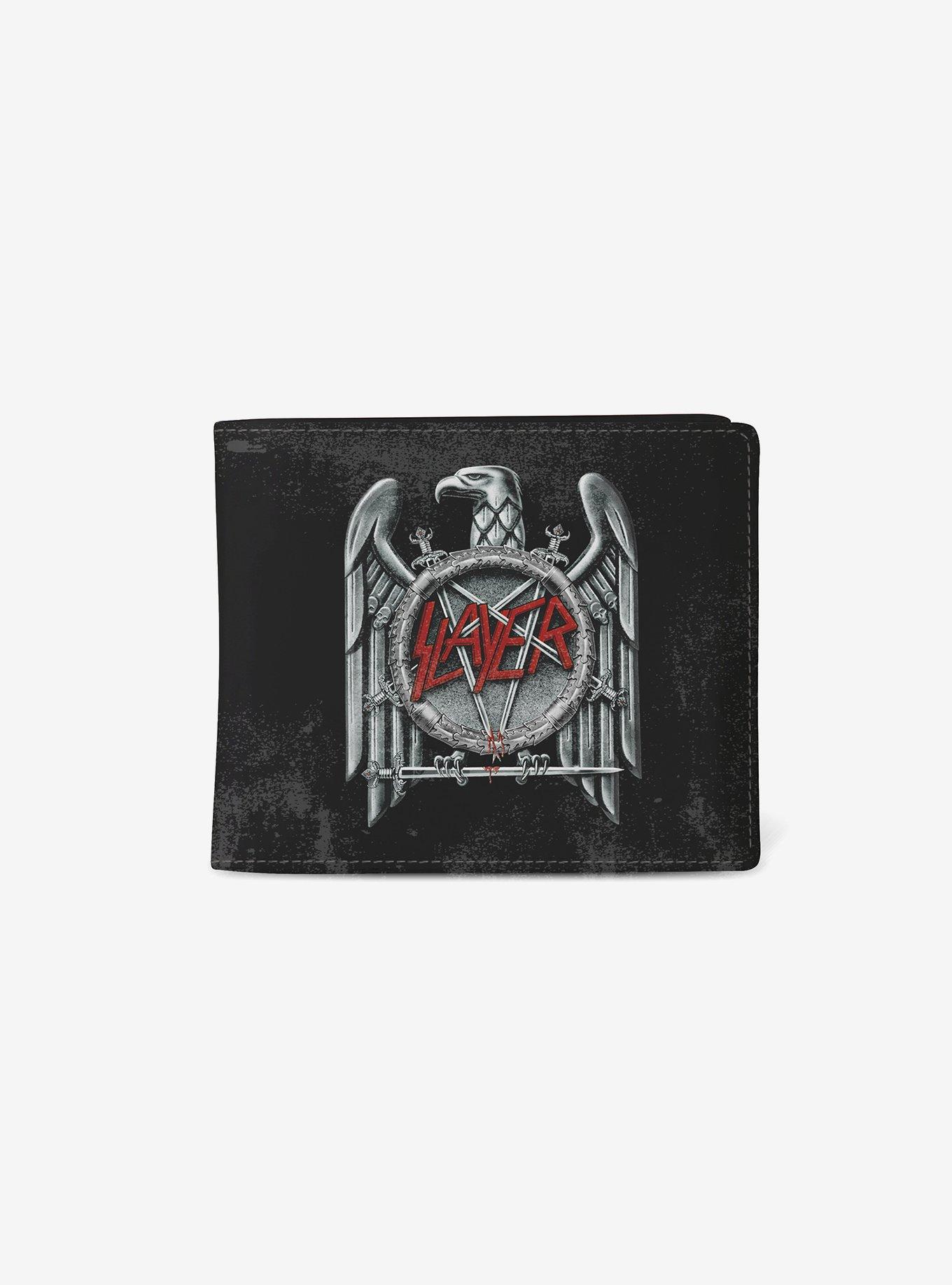 Rocksax Slayer Silver Eagle Wallet, , hi-res