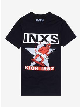 INXS Kick 1987 Boyfriend Fit Girls T-Shirt, , hi-res