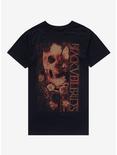 Black Veil Brides Skulls & Roses Boyfriend Fit Girls T-Shirt, BLACK, hi-res