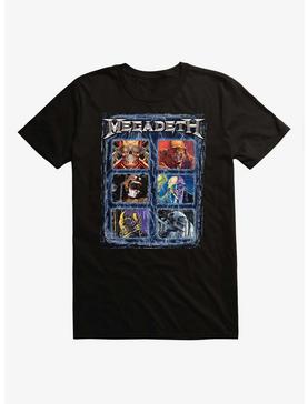 Megadeth Album Art Grid T-Shirt, , hi-res