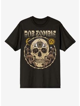 Rob Zombie Mushroom Skull Boyfriend Fit Girls T-Shirt, , hi-res