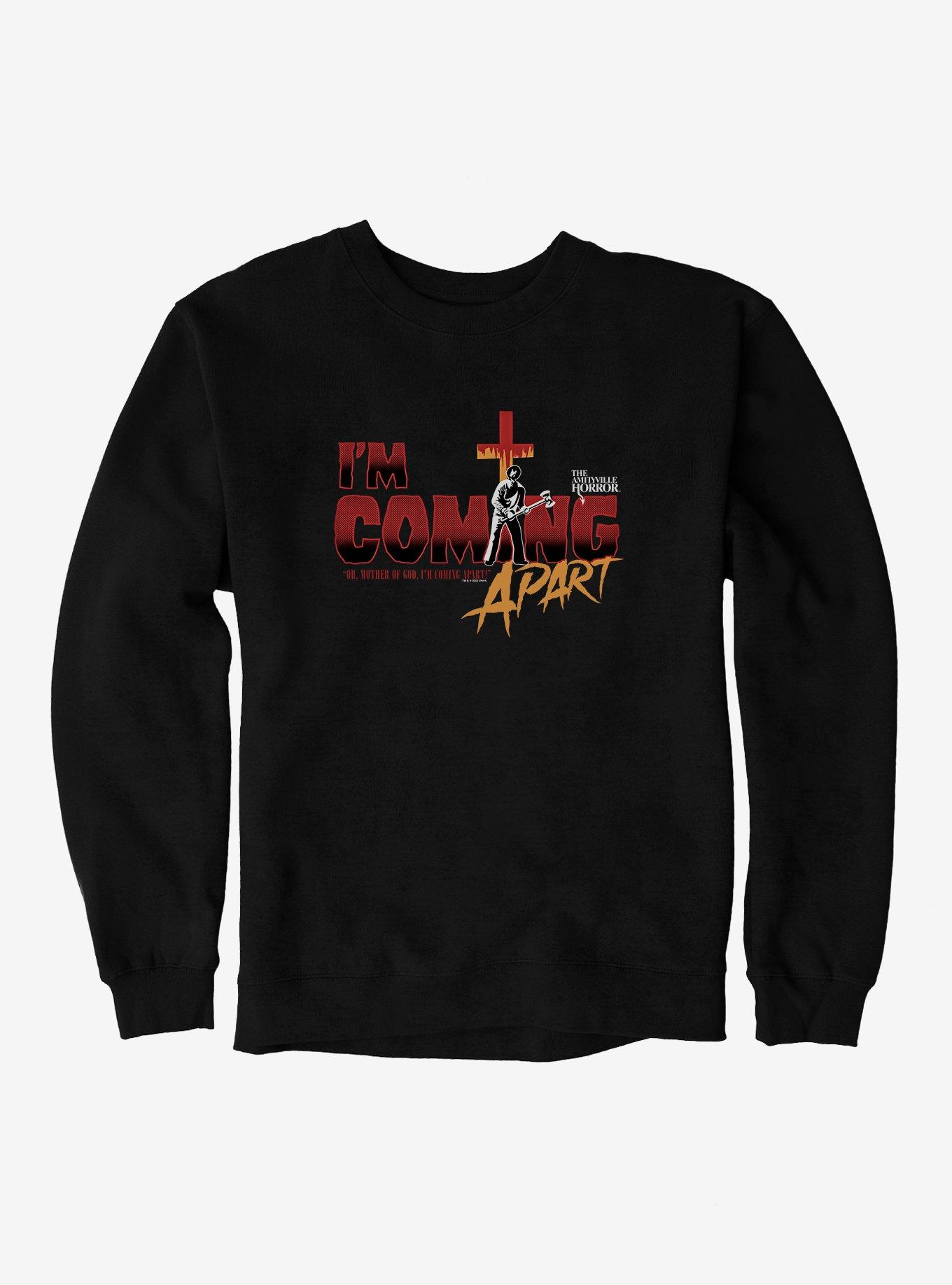 The Amityville Horror I'm Coming Apart! Sweatshirt, BLACK, hi-res