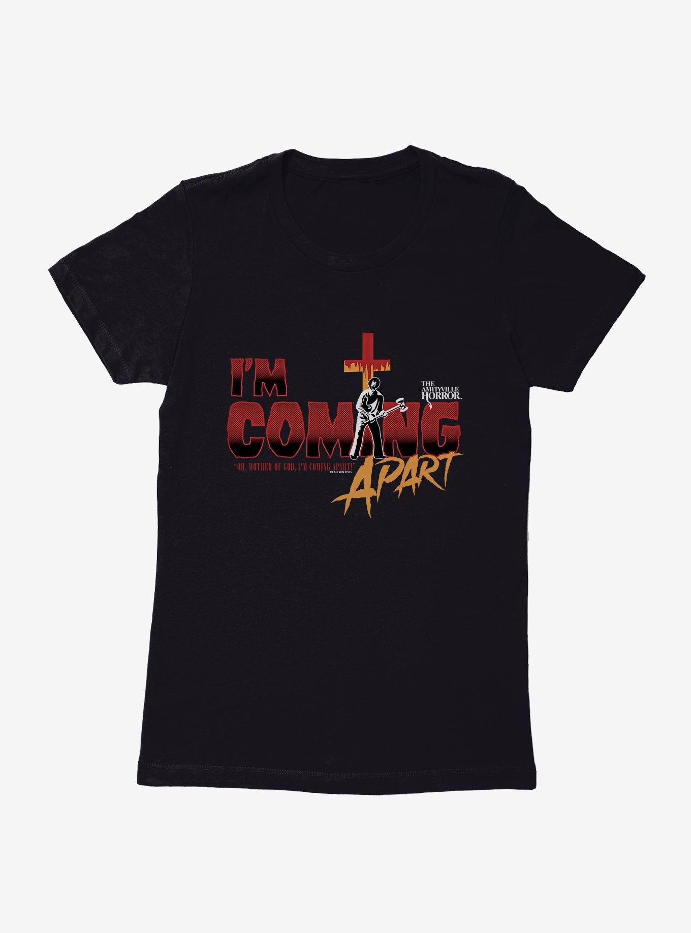 The Amityville Horror I'm Coming Apart! Womens T-Shirt, BLACK, hi-res