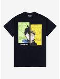 Black Clover Yuno & Asta Panel T-Shirt, BLACK, hi-res