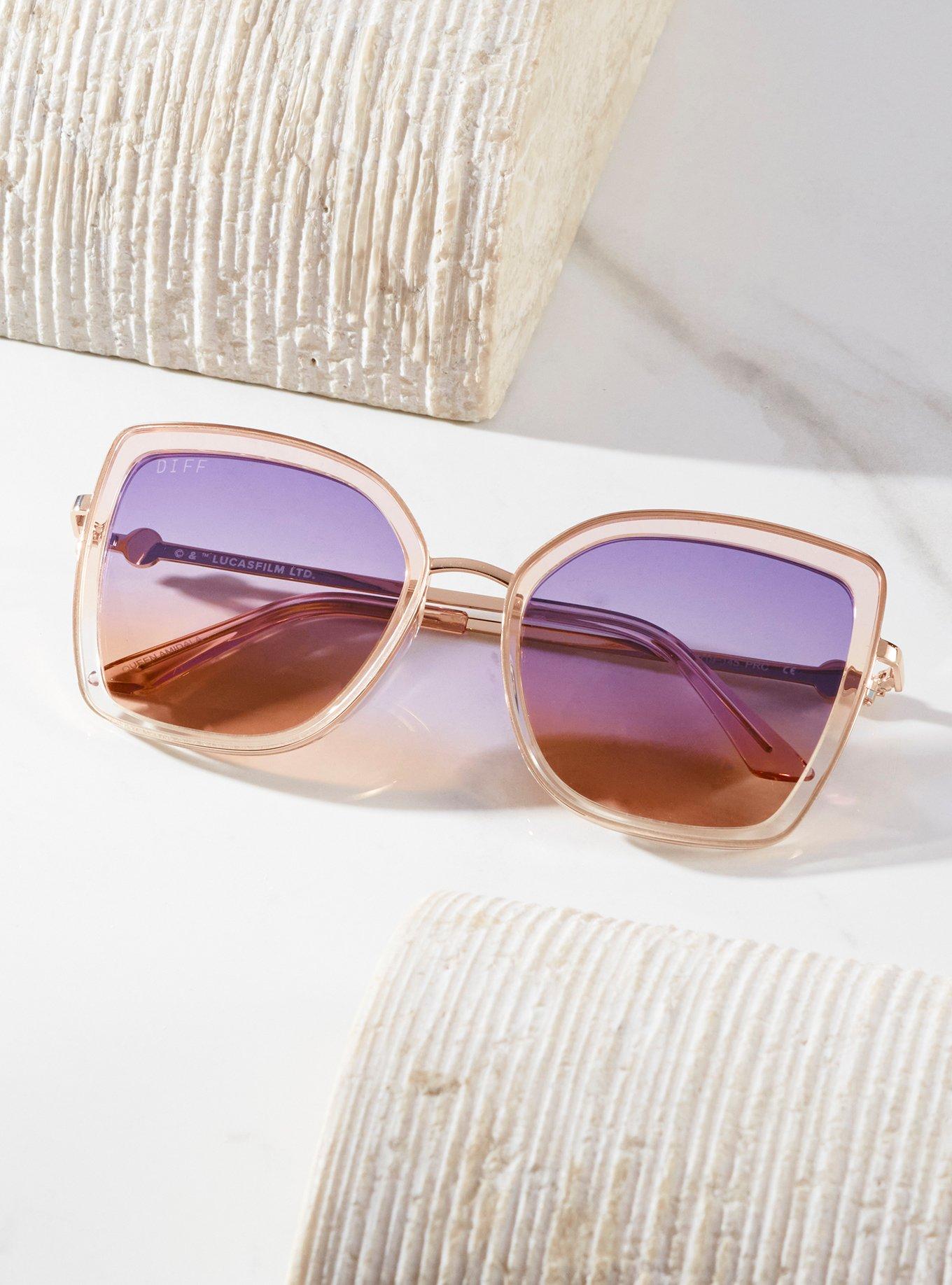 Diff Eyewear Oversized La Reina Sunglasses