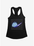 Rainylune Sprout The Frog Knife Fight Girls Tank, BLACK, hi-res