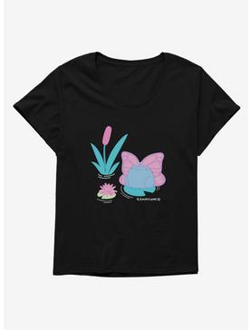 Rainylune Sprout The Frog Butterfly Girls T-Shirt Plus Size, , hi-res