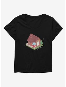 Rainylune Sprout The Frog Clock Girls T-Shirt Plus Size, , hi-res