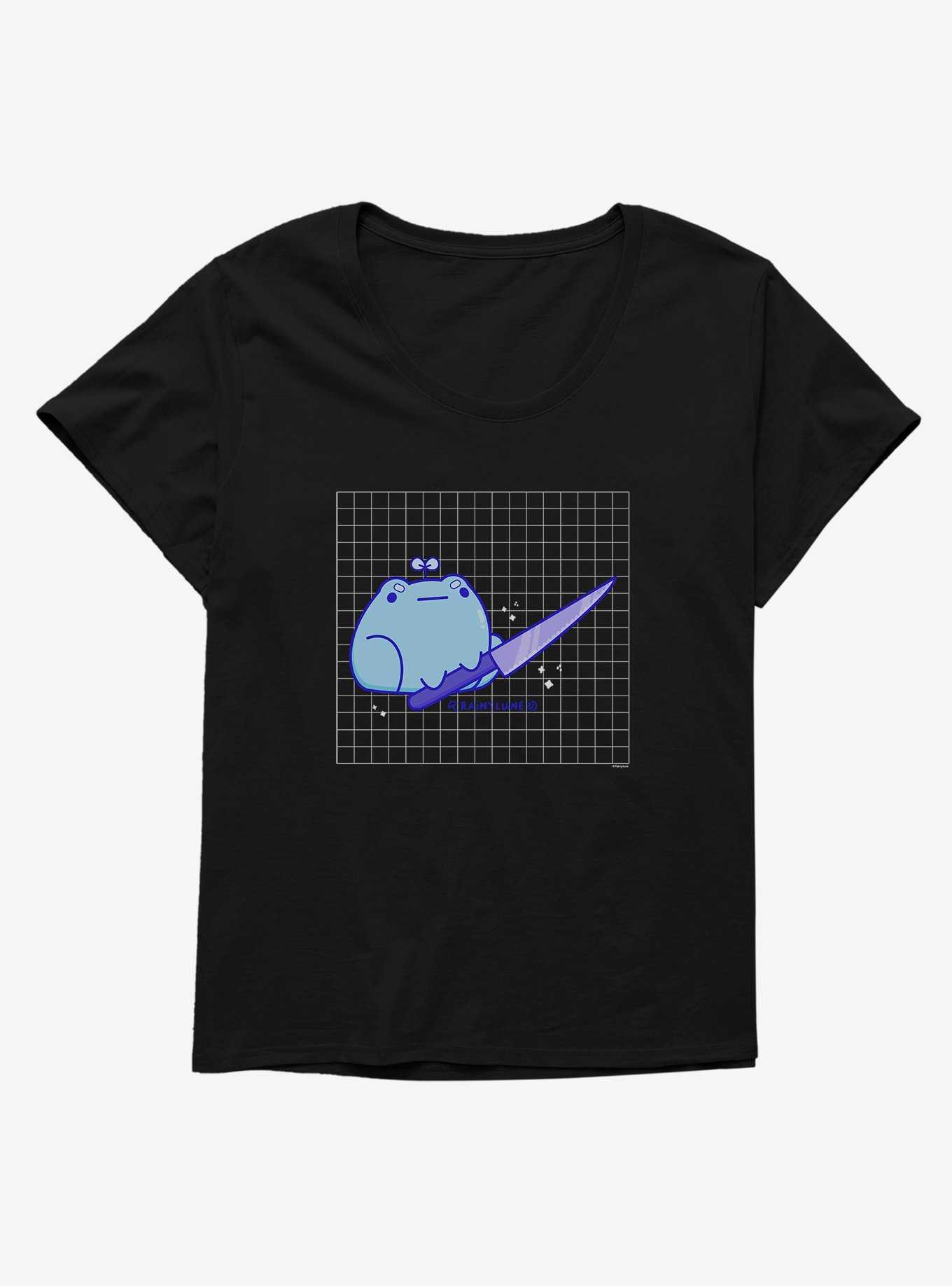 Rainylune Sprout The Frog Knife Fight Girls T-Shirt Plus Size, , hi-res