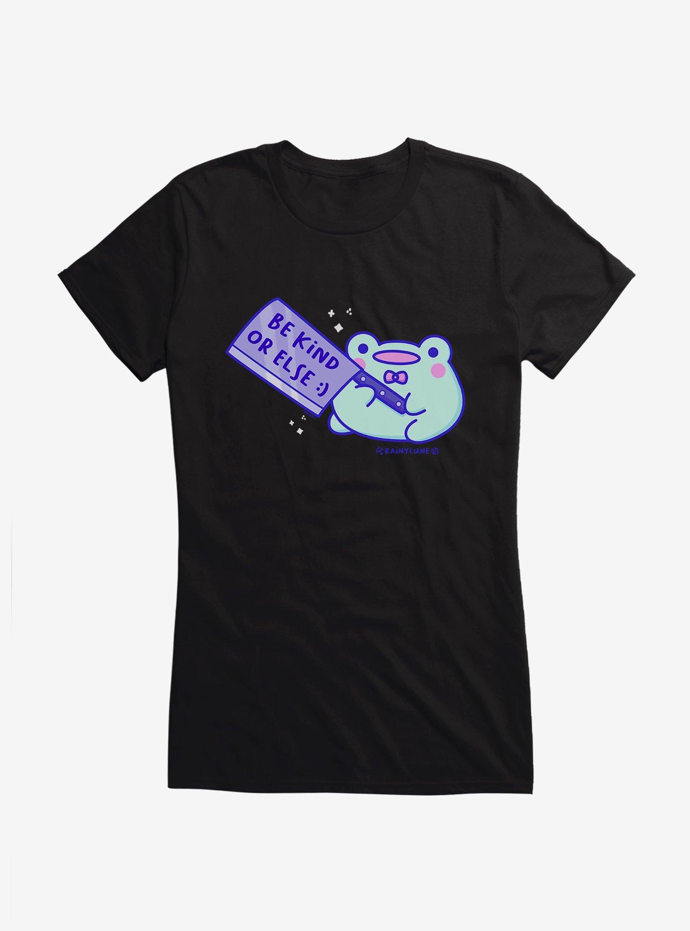 Rainylune Friend The Frog Knife Girls T-Shirt, , hi-res