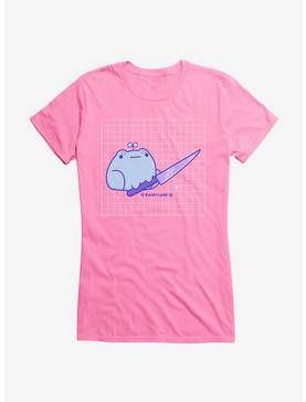 Rainylune Sprout The Frog Knife Fight Girls T-Shirt, , hi-res