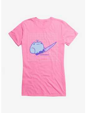 Rainylune Sprout The Frog Knife Fight Girls T-Shirt, , hi-res