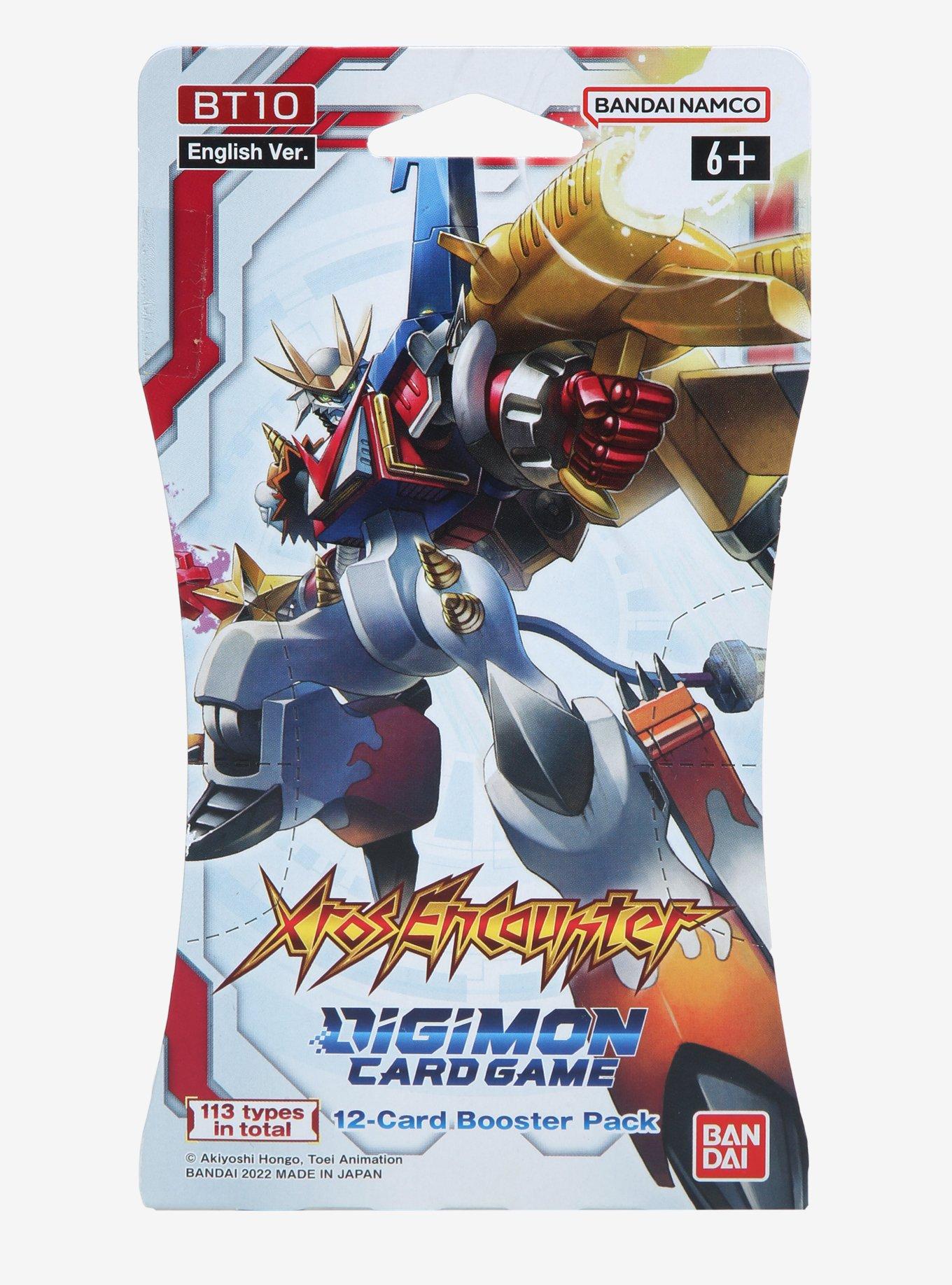 BT-10 Digimon Xros Encounter TCG Booster Pack, , hi-res