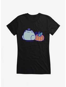 Rainylune Sprout The Frog Pumpkin Girls T-Shirt, , hi-res