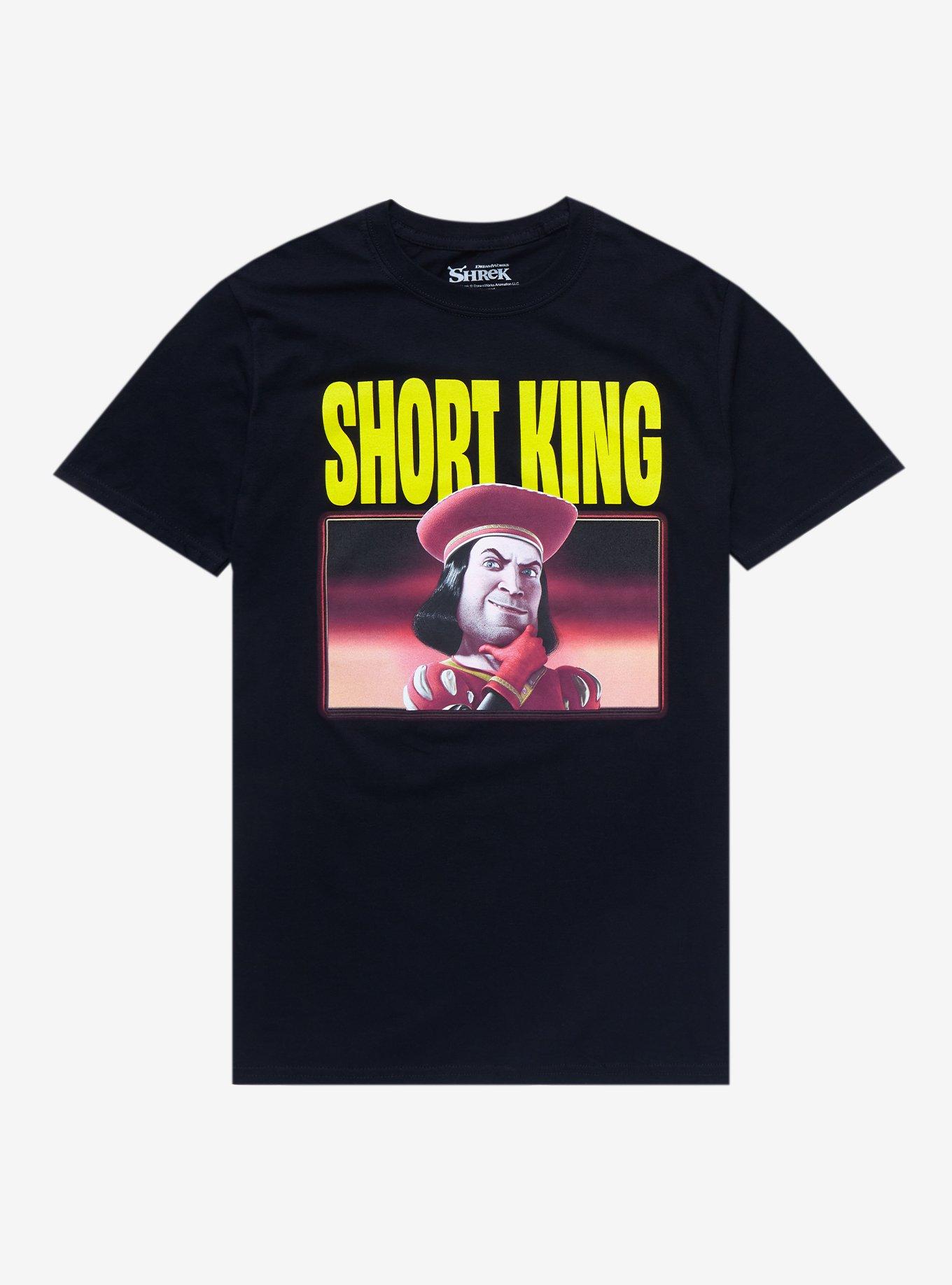 Shrek Lord Farquaad Short King T Shirt Hot Topic 4497