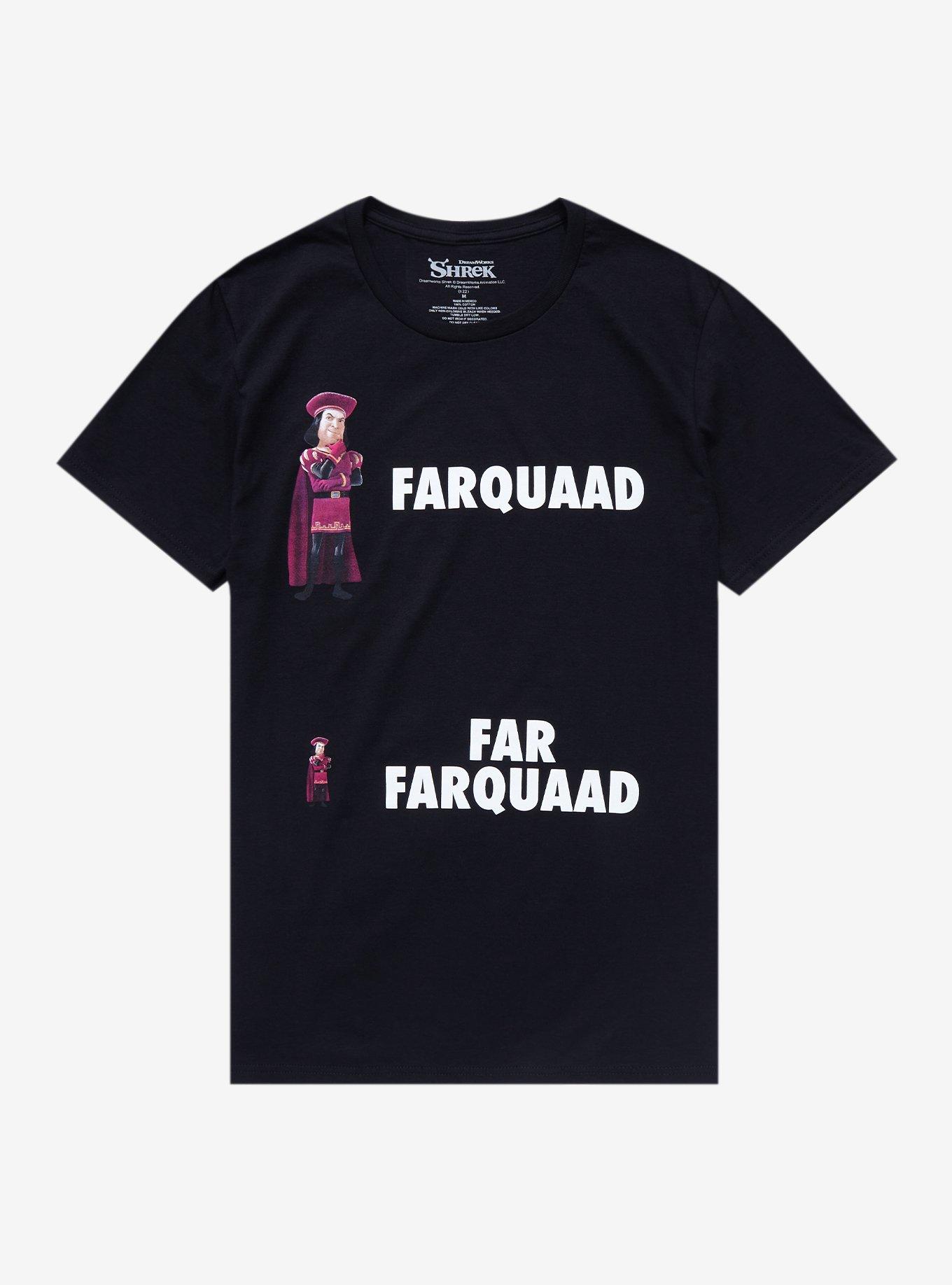 Shrek Farquaad Far T-Shirt, BLACK, hi-res