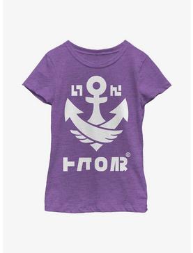 Nintendo Splatoon Splat Badge Anchor Youth Girls T-Shirt, , hi-res