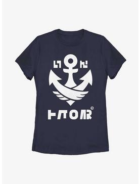 Nintendo Splatoon Splat Badge Anchor Womens T-Shirt, , hi-res