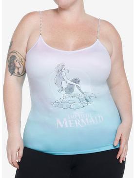Her Universe Disney The Little Mermaid Ombre Pearl Strap Cami Plus Size, , hi-res