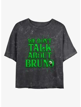 Disney Encanto Don't Talk About Bruno Mineral Wash Womens Crop T-Shirt, , hi-res