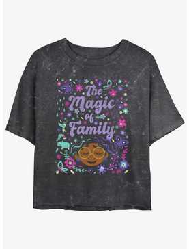 Disney Encanto Magic Mineral Wash Womens Crop T-Shirt, , hi-res