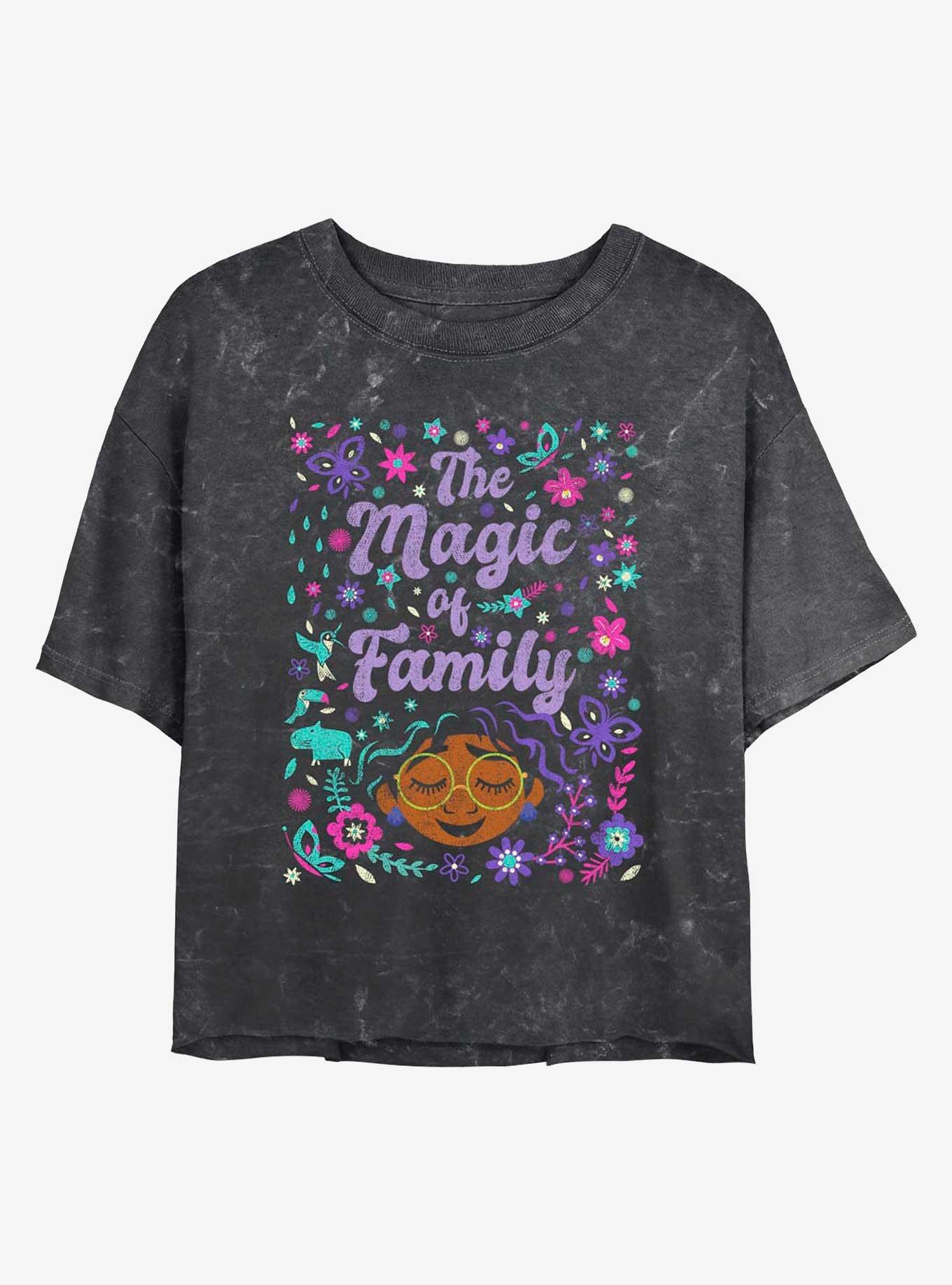 Disney Encanto Magic Mineral Wash Womens Crop T-Shirt, , hi-res