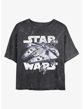 Star Wars Initiating Hyperdrive Mineral Wash Crop Womens T-Shirt, , hi-res