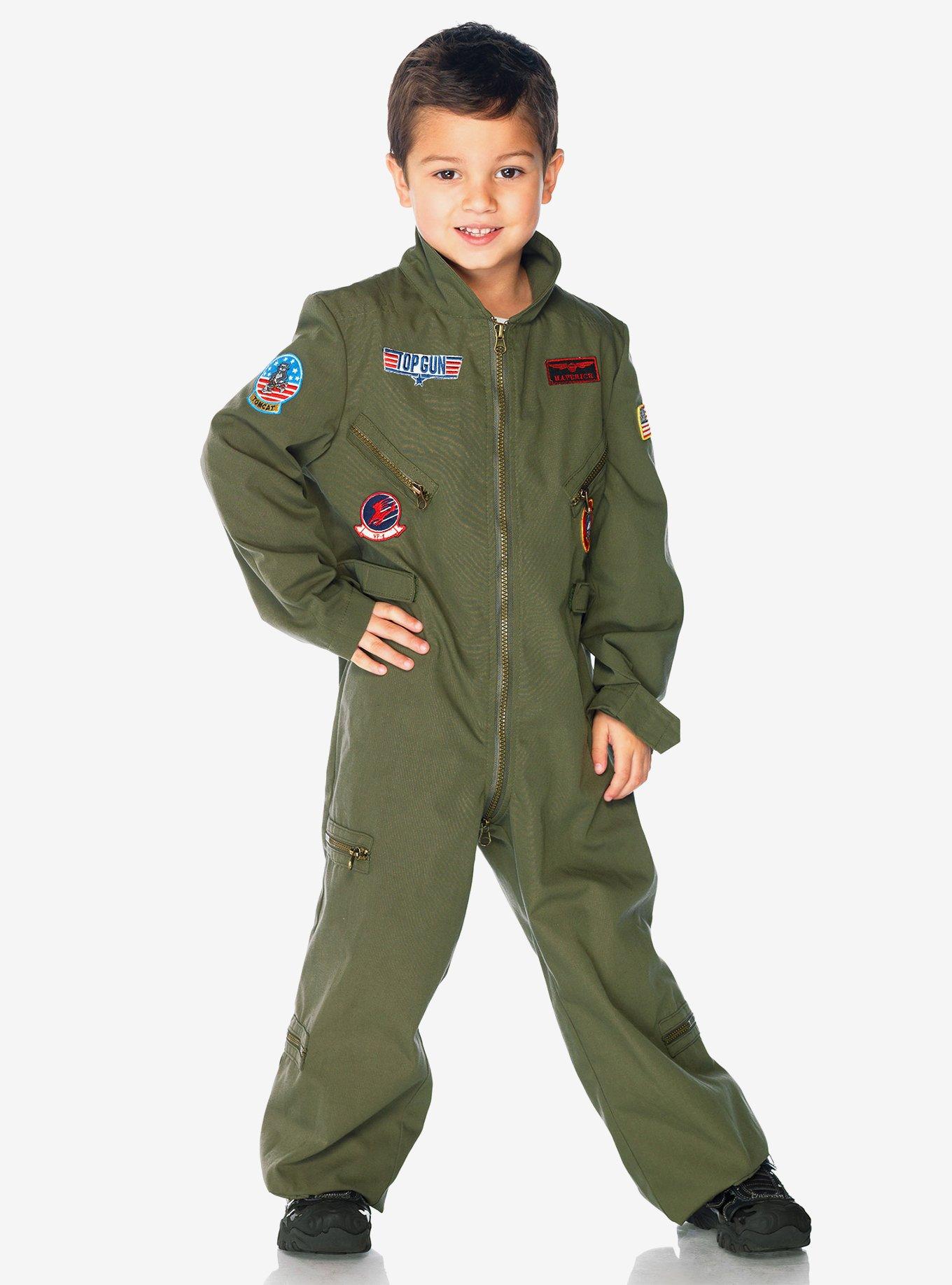 Top Gun Boys Flight Suit Youth Costume