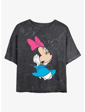 Disney Minnie Mouse Minnie Shock Mineral Wash Crop Womens T-Shirt, , hi-res