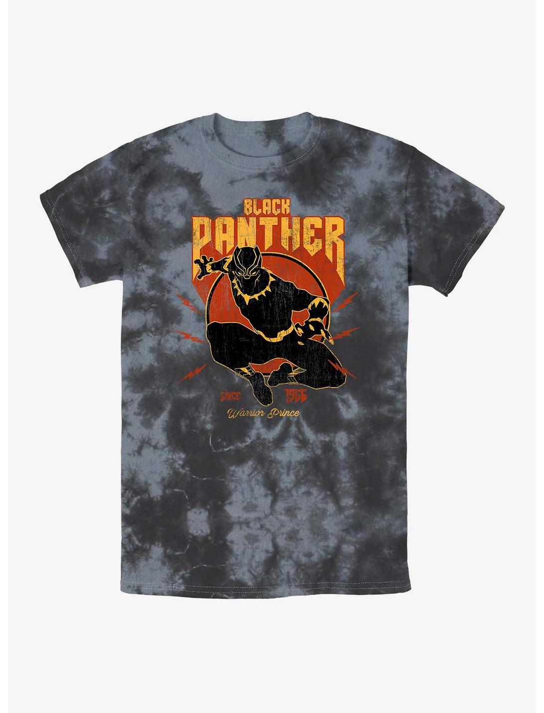 Marvel Black Panther Warrior Prince Tie-Dye T-Shirt, BLKCHAR, hi-res