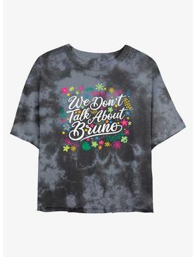 Disney Encanto We Don't Talk About Bruno Tie-Dye Girls Crop T-Shirt, , hi-res