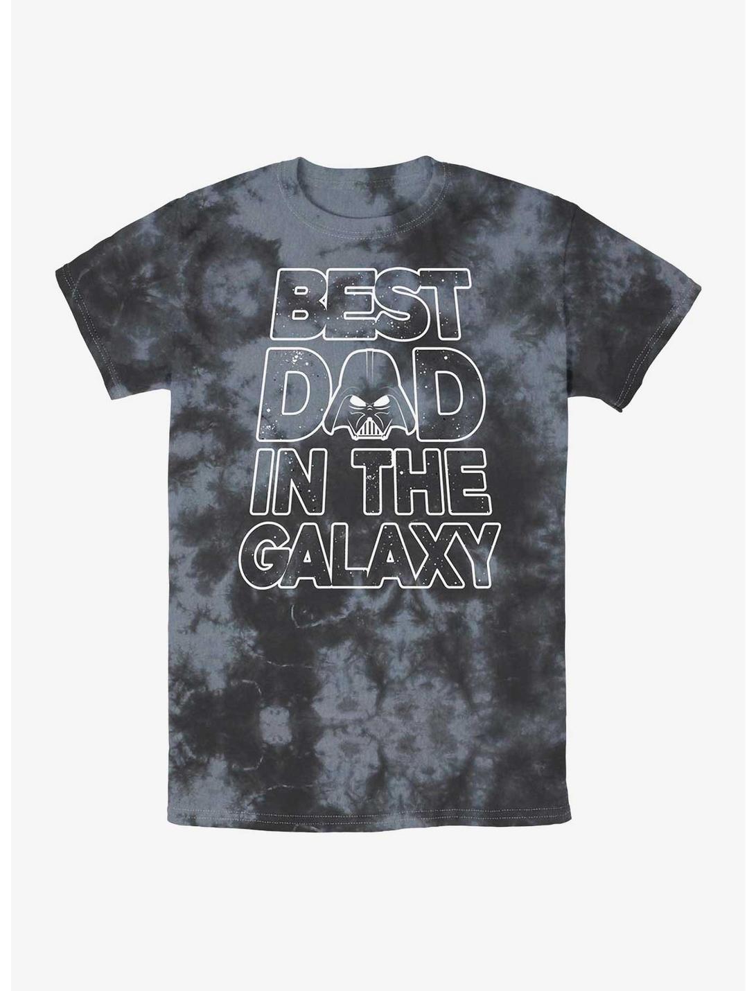 Star Wars Vader Galaxy Dad Tie-Dye T-Shirt, BLKCHAR, hi-res