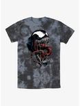 Marvel Venom Slimy Tongue Tie-Dye T-Shirt, BLKCHAR, hi-res