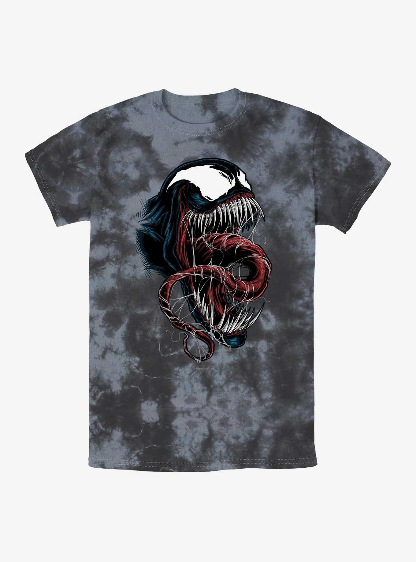 Marvel Venom Slimy Tongue Tie-Dye T-Shirt - MULTI | Hot Topic