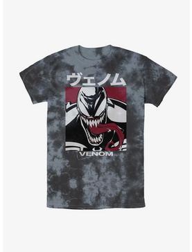 Marvel Venom Venomous Japanese Lettering Tie-Dye T-Shirt, , hi-res