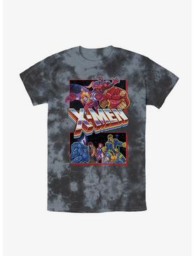 Marvel X-Men Hero Poster Tie-Dye T-Shirt, , hi-res