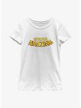 Marvel Spider-Man Beyond Amazing Web Logo Youth Girls T-Shirt, WHITE, hi-res