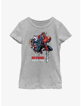 Marvel Spider-Man Beyond Amazingg Web Comic Youth Girls T-Shirt, , hi-res